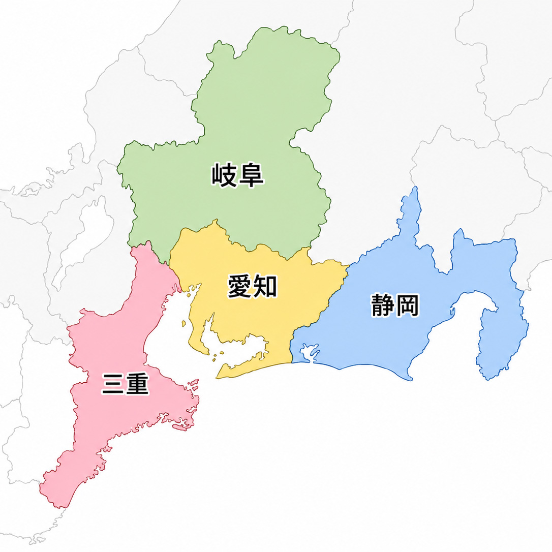 対応エリア地図