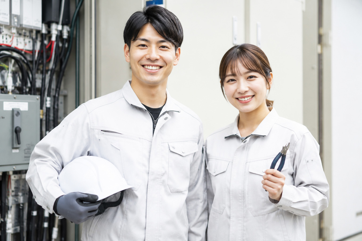 プロの電気工事士チーム